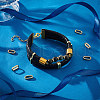Unicraftale 50Pcs 304 Stainless Steel Slide Charms/Slider Beads STAS-UN0051-04-2