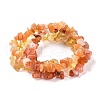 Chips Natural Mixed Stone Stretch Bracelets X-BJEW-JB05644-1