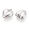 304 Stainless Steel Charms STAS-T065-80P-2