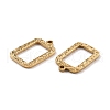 Ion Plating(IP) 316 Surgical Stainless Steel Charms STAS-M293-05G-3