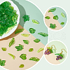 AHADERMAKER 240Pcs 6 Styles Transparent Acrylic Pendants TACR-GA0001-11-4