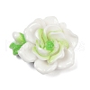Opaque Resin Flowers Cabochons RESI-R463-02F-1