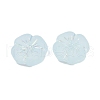 Frosted Transparent Acrylic Beads OACR-P029-19B-06-3