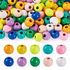  100Pcs 10 Colors Spray Painted Alloy Beads FIND-TA0003-08-9