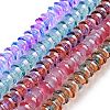 Transparent Glass Beads Strands LAMP-H061-01B-1