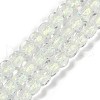 Handmade Foil Lampwork Beads Strands FOIL-K003-05I-1