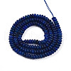 Dyed Natural White Jade Beads Strands G-T139-57A-03-2