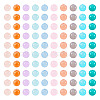 200Pcs 10 Colors Glass Beads GLAA-TA0001-29-12