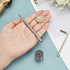 Steel Leather Puncher Hole Drilling Tool AJEW-WH0471-153A-3