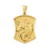 Ion Plating(IP) 304 Stainless Steel Pendants STAS-R231-14A-G-1