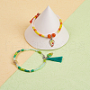 Alloy Enamel Pendants PALLOY-TAC0009-25P-D-7