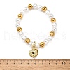 Brass Stretch Bracelets BJEW-C098-07B-5