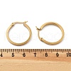 201 Stainless Steel Hoop Earrings EJEW-P304-14B-G-5