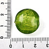 Handmade Silver Foil Glass Beads SLF20mmY-05-3