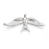 304 Stainless Steel Pendants STAS-T065-68P-1