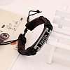 Adjustable Cowhide Cord Bracelets for Men BJEW-PW0001-02-2