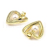 Rack Plating Real 18K Gold Plated Brass Pendants KK-B077-11G-2