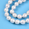 Natural Nucleated Pearl Keshi Peal Beads Strands PEAR-S020-F12-3