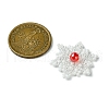 Christmas Seed Beads Beaded Charms PALLOY-MZ00297-02-2