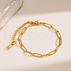 Stainless Steel Paperclip Bracelets PW-WGB3E23-01-2