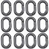 SUNNYCLUE 30Pcs Zinc Alloy Spring Gate Rings FIND-SC0010-83C-1