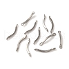 Non-Tarnish 304 Stainless Steel Connector Charms STAS-Q323-11P-1