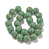 Handmade Lampwork Beads Strands BLOW-D006-07-3