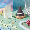 7 Strands 7 Colors Imitation Jade Solid Color Glass Beads Strands EGLA-TA0001-50-6