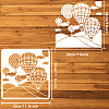 PET Hollow Out Drawing Painting Stencils DIY-WH0391-0707-2