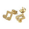 Ion Plating(IP) 304 Stainless Steel Studs Findings STAS-I206-37G-2