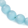 Opalite & Cat Eye Beaded Anklets AJEW-AN00612-3