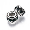 Alloy Rhinestone European Beads MPDL-Q212-001D-RS-2