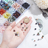  1200Pcs 24 Styles Natural Mixed Gemstone Beads Sets G-NB0005-21-3