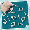   10Pcs 304 Stainless Steel Toggle Clasps STAS-PH0005-79-4