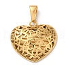 PVD Vacuum Plating 304 Stainless Steel Pendants STAS-M322-32G-1