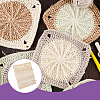 BENECREAT Rectangle Wood Crochet Blocking Board DIY-BC0013-51B-6