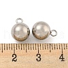 Non-Tarnish 201 Stainless Steel Charms STAS-O004-09F-P-3