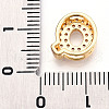 Brass Micro Pave Cubic Zirconia Charms KK-N254-217G-Q-3