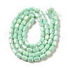 Electroplate Glass Beads Strands EGLA-D031-01F-2