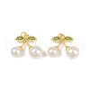 Brass Micro Pave Cubic Zirconia Pendants KK-H072-07G-1