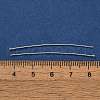 Brass Flat Head Pins KK-H502-01H-S-3