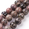 Natural Rhodonite Beads Strands G-G731-10-20mm-1