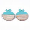 Resin & Wood Pendants RESI-S358-46B-2