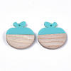 Resin & Wood Pendants RESI-S358-46B-2