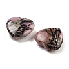 Mother's Day Gifts Heart Natural Rhodonite Palm Stones G-C134-06A-19-2