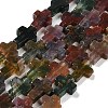Natural Indian Agate Beads Strands G-I337-A04-02-2