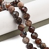 Natural Petrified Wood Beads Strands G-C150-B01-01-1