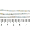 Natural Flower Amazonite Beads Strands G-F770-A03-02-5