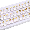 Mother's Day Jewellery Natural Pearl Dangle Stud Earrings PEAR-N022-A01-4