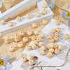 SUPERFINDINGS Wood Beads WOOD-FH0002-29B-4